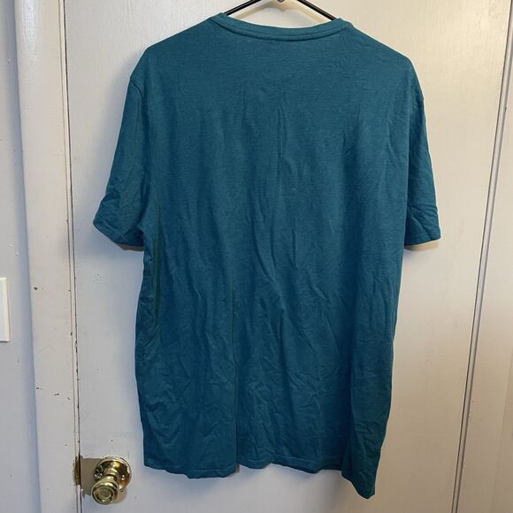 Apt. 9 Men’s Premier Flex Crew Neck T-Shirt Teal- XL - Picture 3 of 3